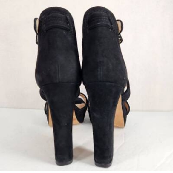 🆕 Vince Camuto Shayla Platform Heels Black         Size 9 1/2 - Picture 3 of 3
